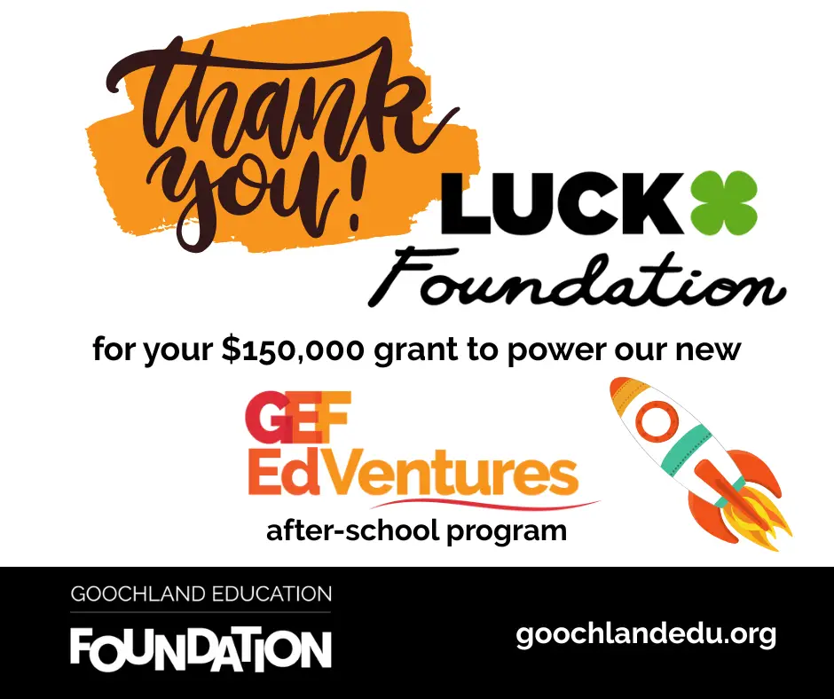 Luck Foundation Grant