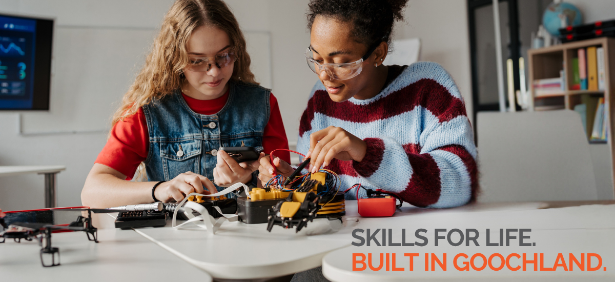 Skills for Life. Built in Goochland.